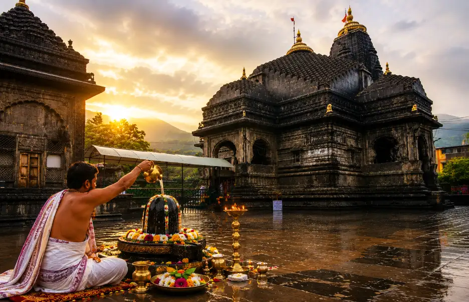 trimbakeshwar devasthan puja